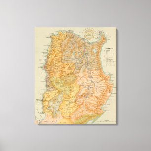 Keine 7 Luzon Leinwanddruck