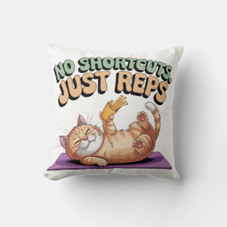 Keine Abkürzungen. Nur Wiederholungen Kissen