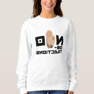 KEINE Ablenkungen! cooler Spiegel lesbar motiviere Sweatshirt