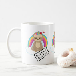 Keine Ahnung von Text - Niedliche Meditierungshüls Kaffeetasse