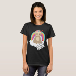 Keine Ahnung von Text - Niedliche Meditierungshüls T-Shirt