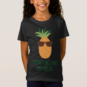 Keine Ananas, ich gehöre nicht zur Pizza, zur hawa T-Shirt