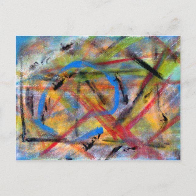 Keine Anfahrt auf der Postkarte (Vorderseite)