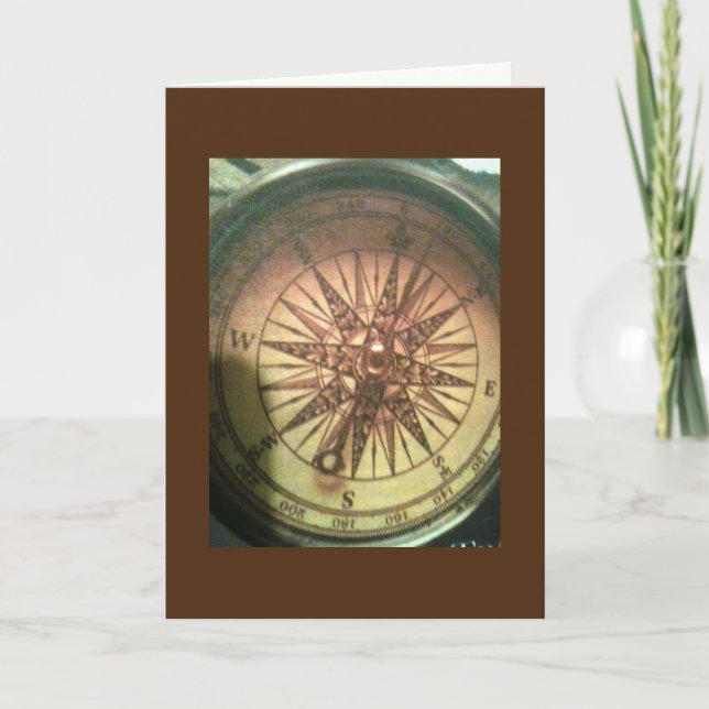 KEINE ANGELEGENHEIT, WELCHE RICHTUNG SIE NEHMEN KARTE (Vorderseite)