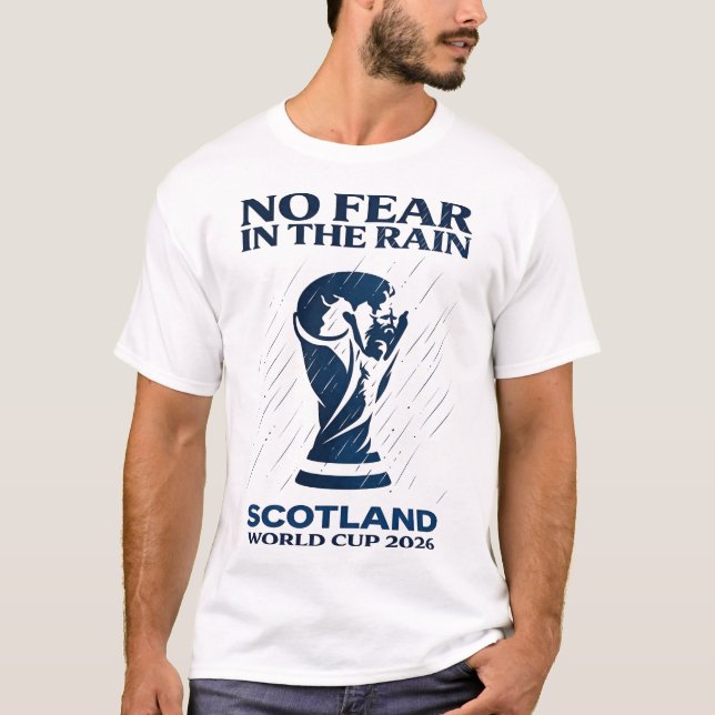 Keine Angst im Regen T-Shirt (Vorderseite)