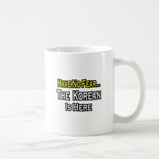 Keine Angst...Koreanisch ist hier Kaffeetasse