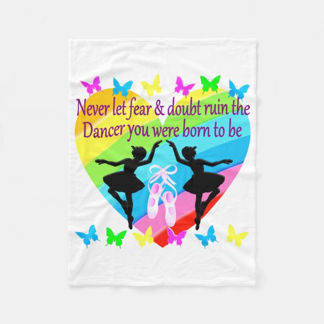 KEINE ANGST, NUR GLAUBWÜRDIGE TANKERTRÄUME FLEECEDECKE (Vorderseite)