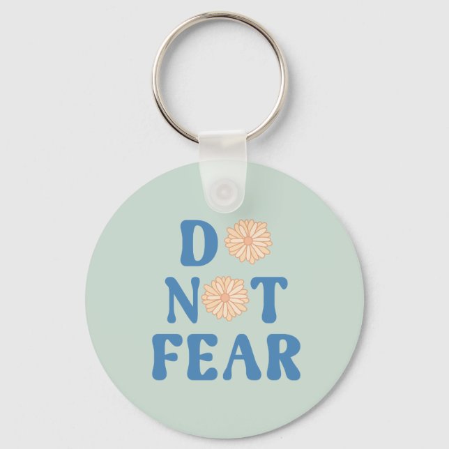 Keine Angst Schlüsselanhänger (Vorderseite)