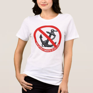Keine Anhängsel in meinem Leben Tri-Blend Shirt