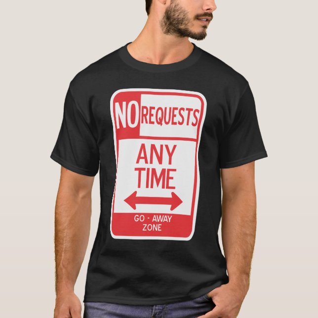 KEINE ANTRÄGE 01 T-Shirt (Vorderseite)
