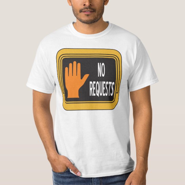 KEINE ANTRÄGE 04 T-Shirt (Vorderseite)