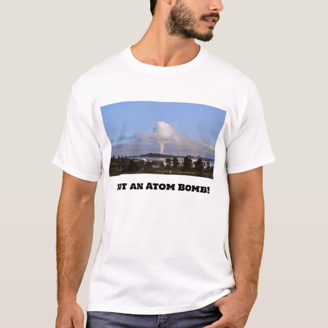 Keine Atom Bomb (das Wort ändern) T-Shirt (Vorderseite)
