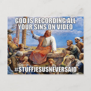 Keine Aufzeichnung von Fehlern (SJNS) Postkarte