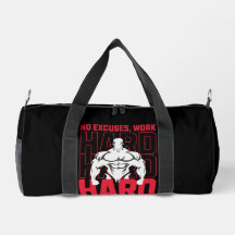 Keine Ausreden, Hart Trainieren Fitness-Gym Motiva