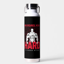 Keine Ausreden, Hart Trainieren Fitness Gym Motivi