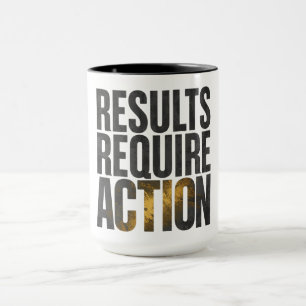 Keine Ausreden, Nur Ergebnisse Fitness-Motivations Tasse