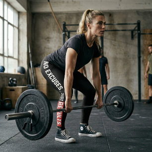 Keine Ausreden, Nur Ergebnisse Gym Leggings