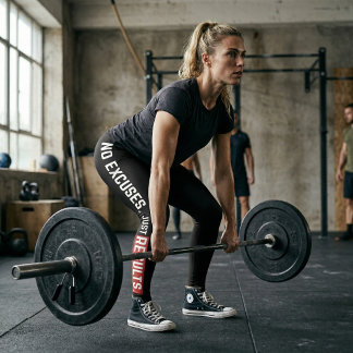 Keine Ausreden, Nur Ergebnisse Gym Leggings