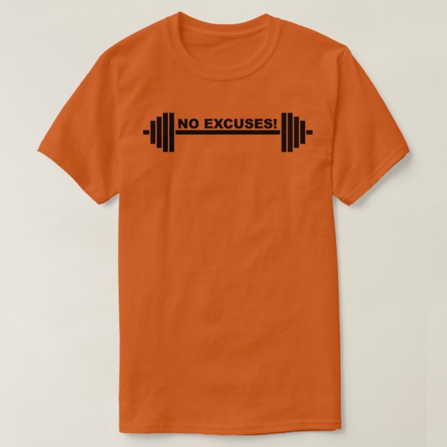Keine Ausreden T-Shirt (Design vorne)