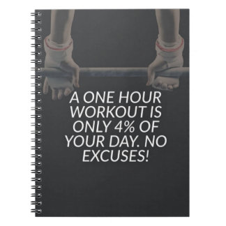 Keine Ausreden - Workout-Motivierend Notizblock