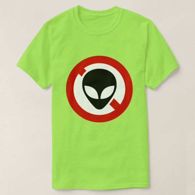 KEINE AUSSERIRDISCHEN T-Shirt (Design vorne)