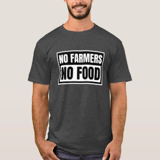 Keine Bauern Keine Nahrung Geschenk Retro T-Shirt
