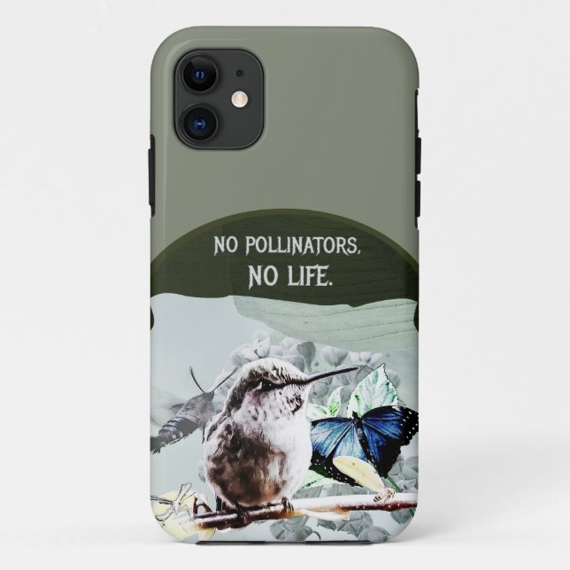 Keine Bestäuber, kein Leben Case-Mate iPhone Hülle (Rückseite)