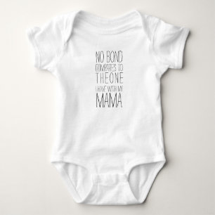 Keine Bindung ist vergleichbar mit der, die ich mi Baby Strampler