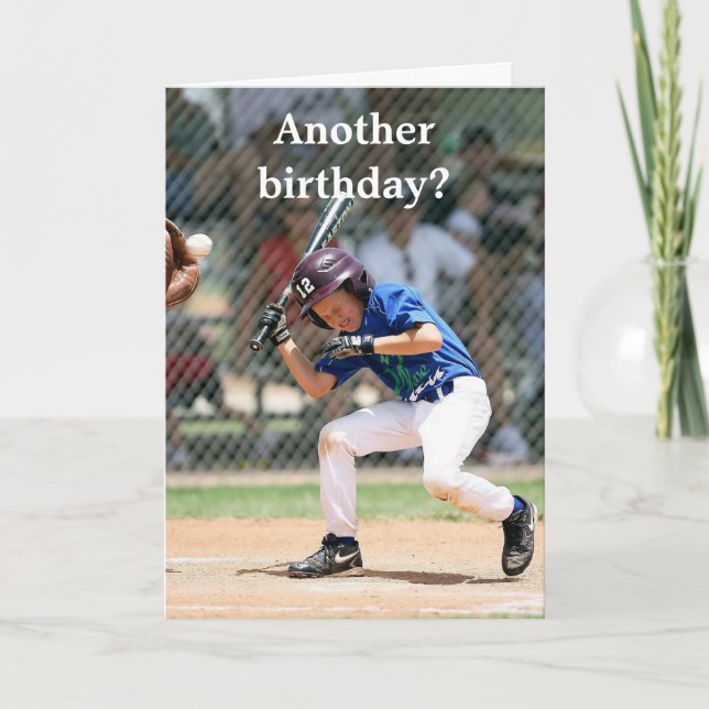 KEINE BIRTHDAY-KARTE FLIEGEN DANKESKARTE (Vorderseite)