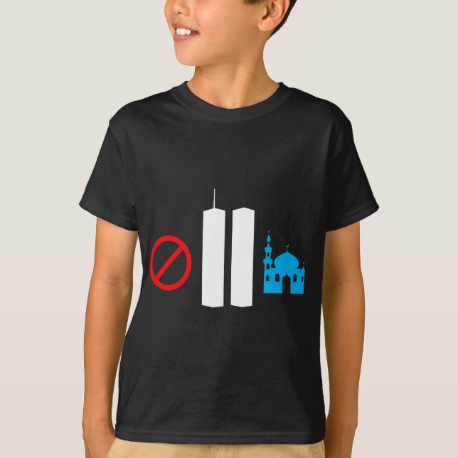 Keine Bodennullpunkt-Moschee T-Shirt (Vorderseite)
