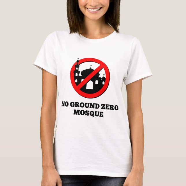 Keine Bodennullpunkt-Moschee T-Shirt (Vorderseite)