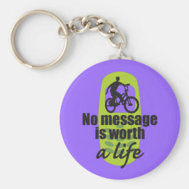 Keine Botschaft ist lebenswert Schlüsselanhänger
