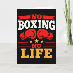 Keine Boxen Kein Leben Boxhandschuhe Boxhandschuhe Karte