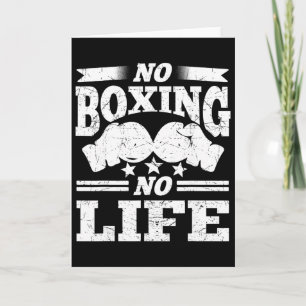 Keine Boxen Kein Leben Boxhandschuhe Boxhandschuhe Karte