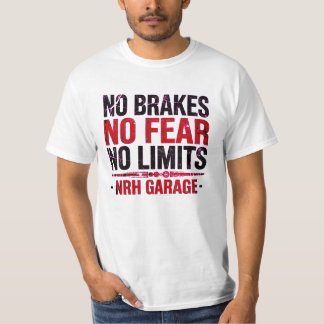 Keine Bremsen Keine Angst Keine Grenzen Vintage-Ga T-Shirt