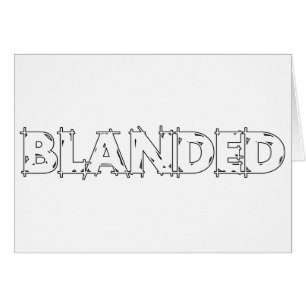 Keine brennen Blanded Slogan ein