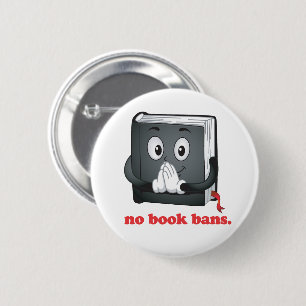 Keine Buchverbote Bitte Button
