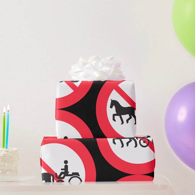 Keine Buggy und kein Pferd Geschenkpapier (Von Creator hochgeladen)