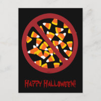 Keine Candy Corn Postkarte