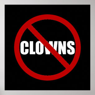 Keine Clowns Poster