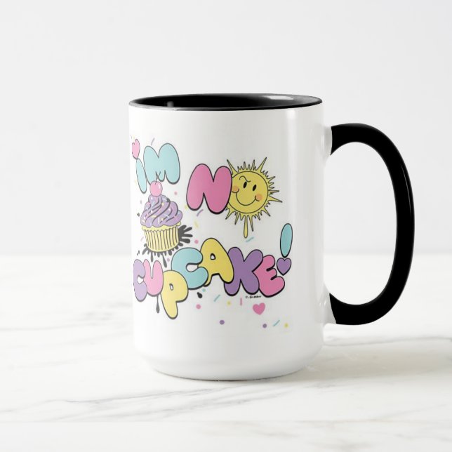 Keine Cupcake-Tasse Tasse (Rechts)
