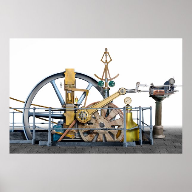 Keine Dampfmaschine ... Poster (Vorne)