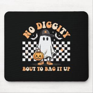 Keine Diggy Bout, um es Niedliches Ghost-Halloween Mousepad