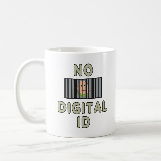 Keine digitale ID Kaffeetasse (Links)