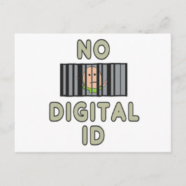 Keine digitale ID Postkarte