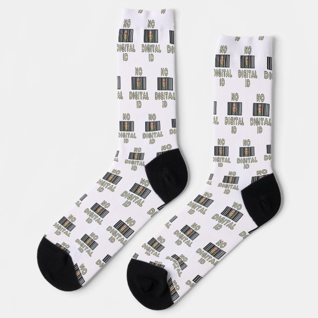 Keine digitale ID Socken (Linkes Detail)