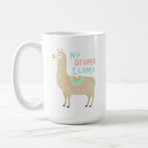 Keine Drama-Lama-Tasse Kaffeetasse