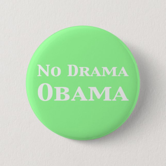 Keine Dramaobama-Geschenke Button (Vorderseite)
