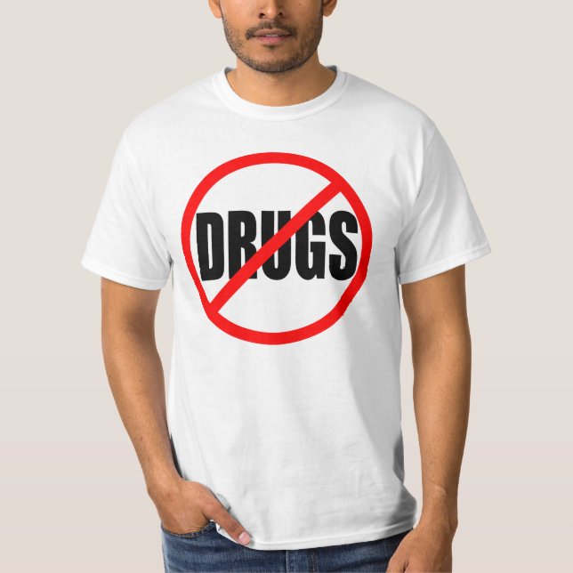 "KEINE DROGEN " T-Shirt (Vorderseite)