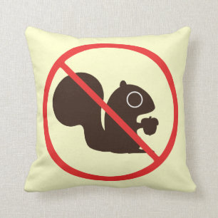Keine Eichhörnchen Kissen